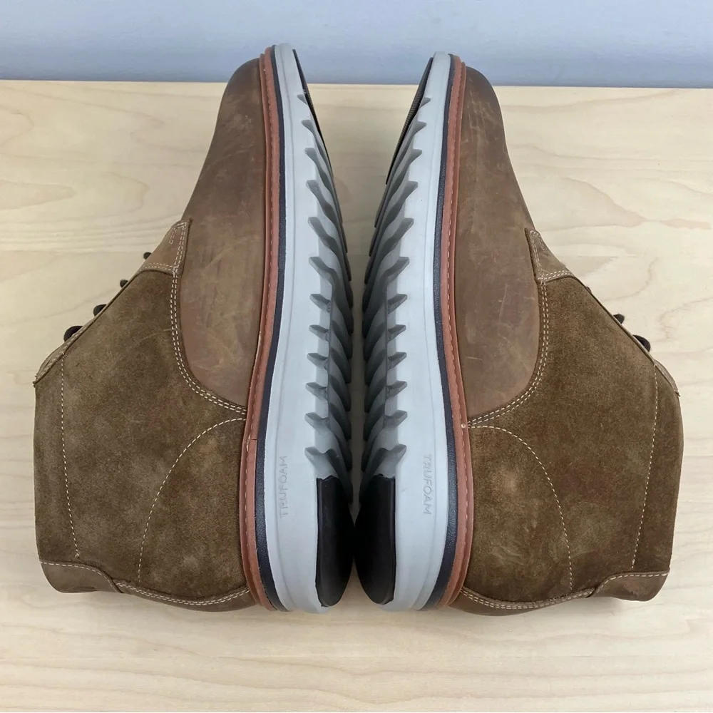 Johnston & Murphy Men’s Size 10.0 M Brayden Chukka Boots Brown Leather